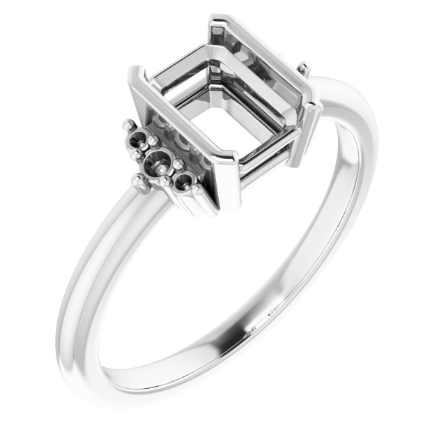 Bezel-Set Accented Ring