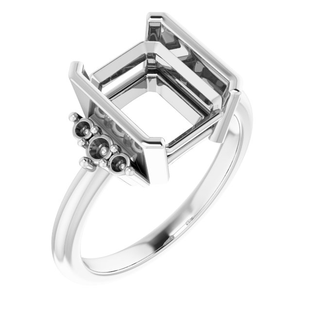 Bezel-Set Accented Ring