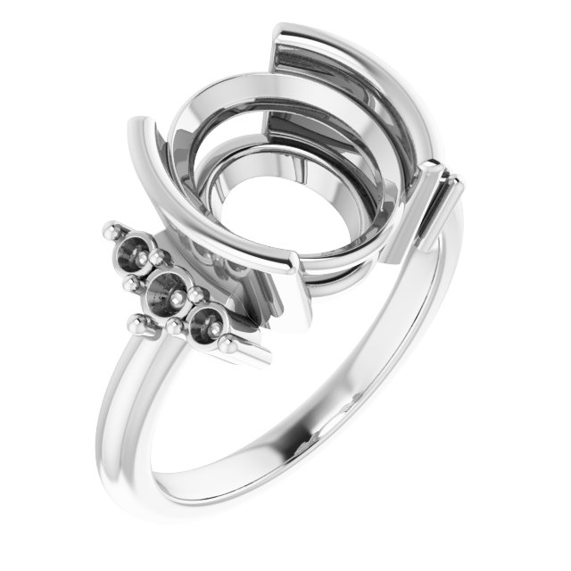 Bezel-Set Accented Ring