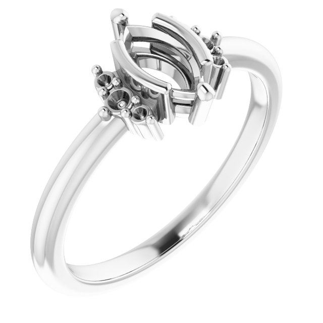 Bezel-Set Accented Ring