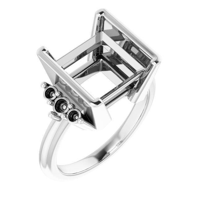 Bezel-Set Accented Ring