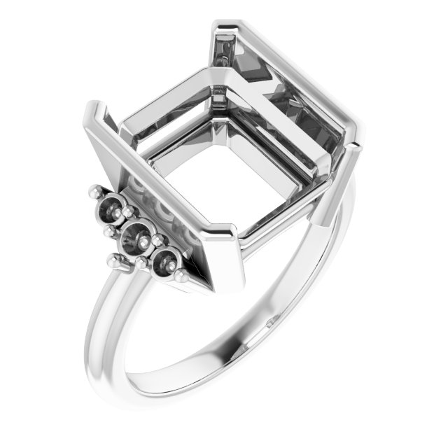 Bezel-Set Accented Ring