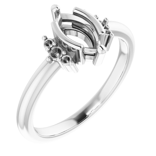 Bezel-Set Accented Ring