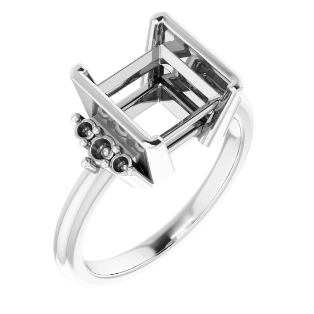 Bezel-Set Accented Ring
