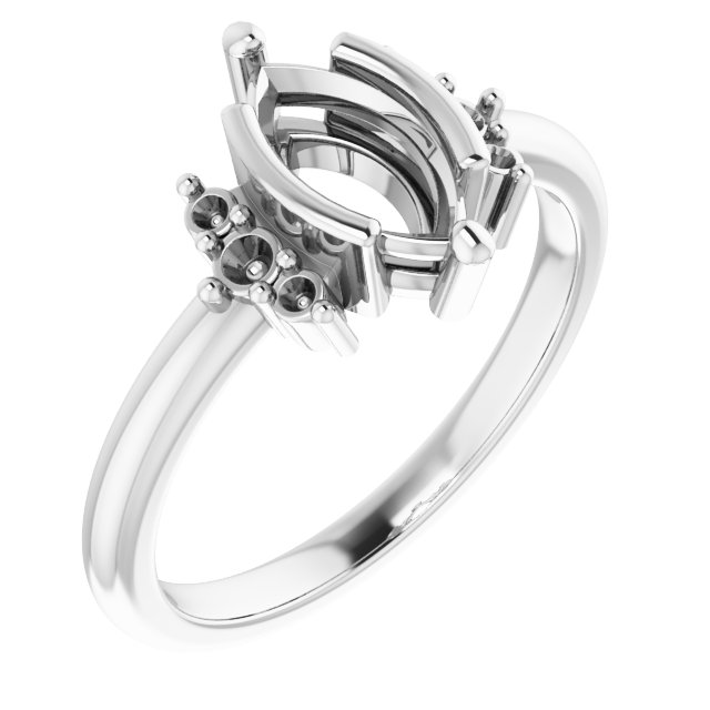Bezel-Set Accented Ring