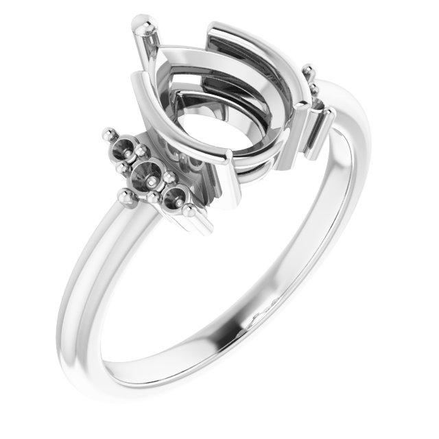 Bezel-Set Accented Ring