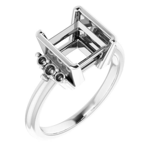 Bezel-Set Accented Ring