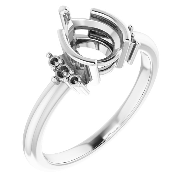 Bezel-Set Accented Ring
