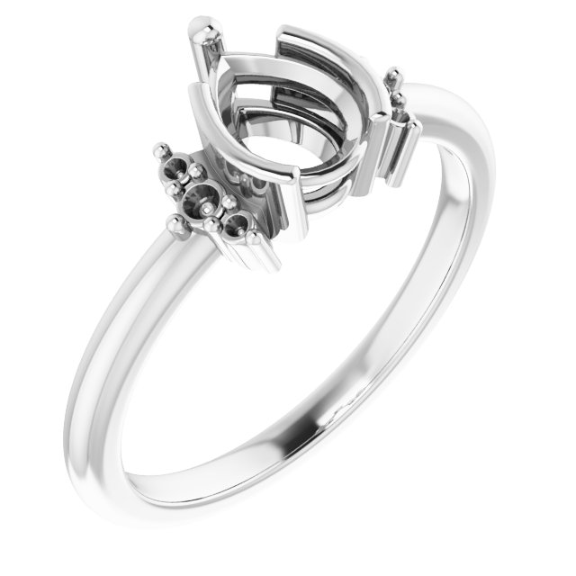 Bezel-Set Accented Ring