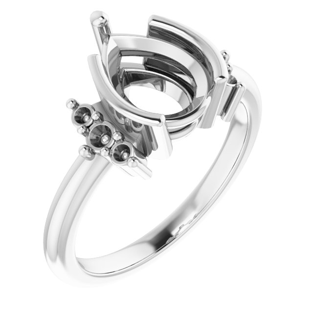 Bezel-Set Accented Ring