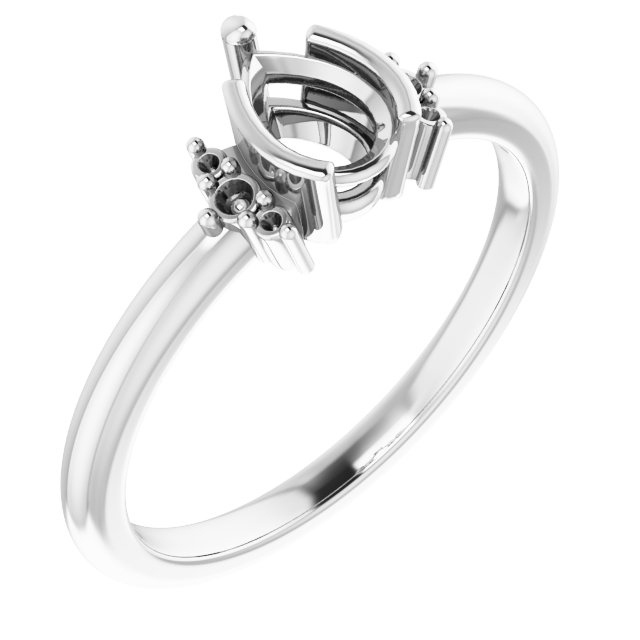 Bezel-Set Accented Ring