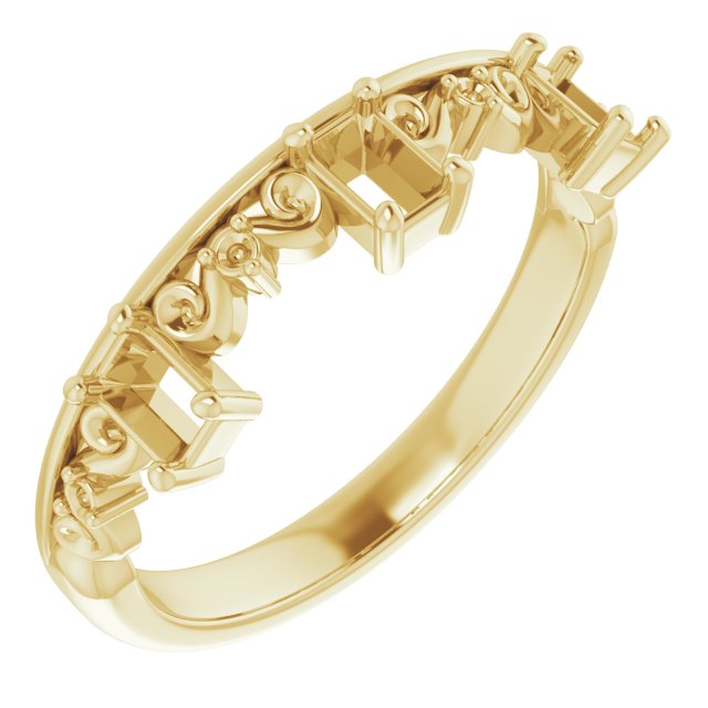 14k Yellow Gold