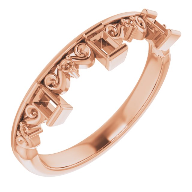 14k Rose Gold