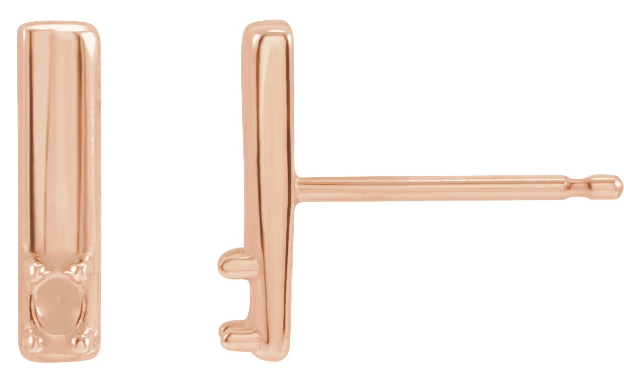 Family Bar Earrings