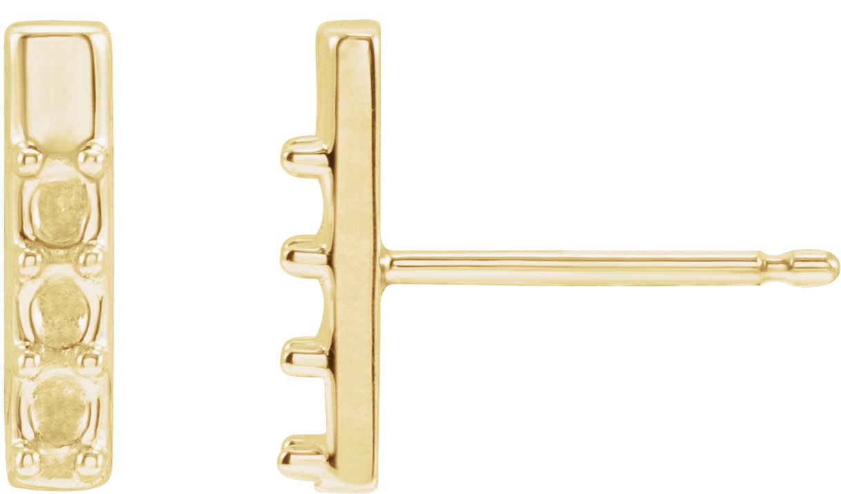 Family Bar Earrings