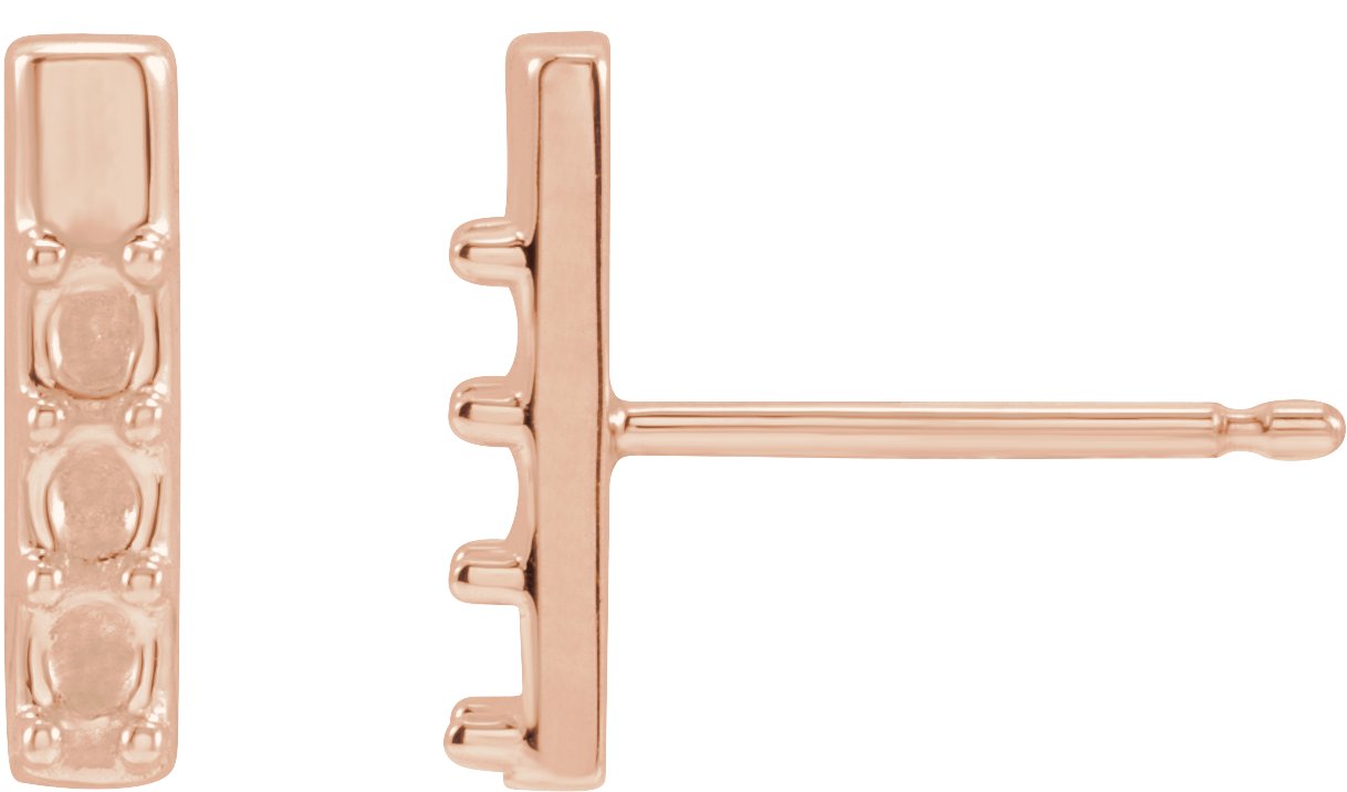 Family Bar Earrings