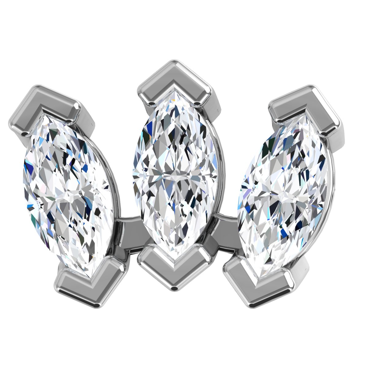 Marquise V-Prong Trim