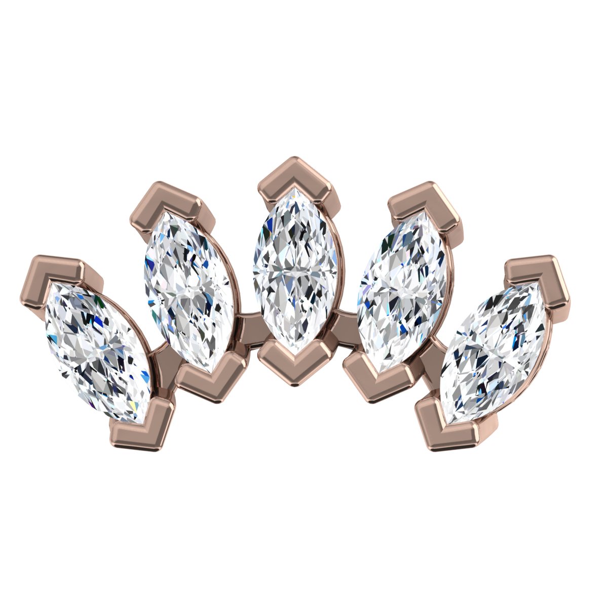 Marquise V-Prong Trim