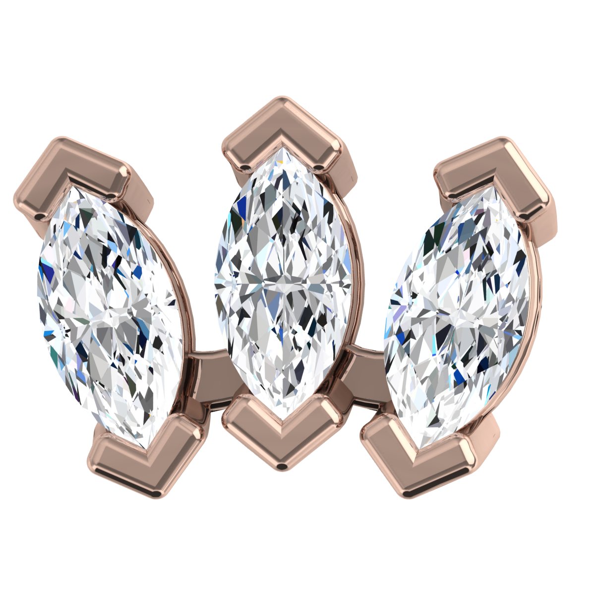 Marquise V-Prong Trim