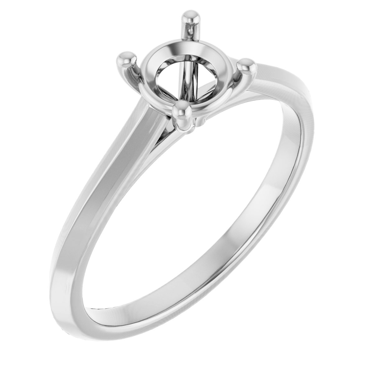 Claw-Prong Engagement Ring