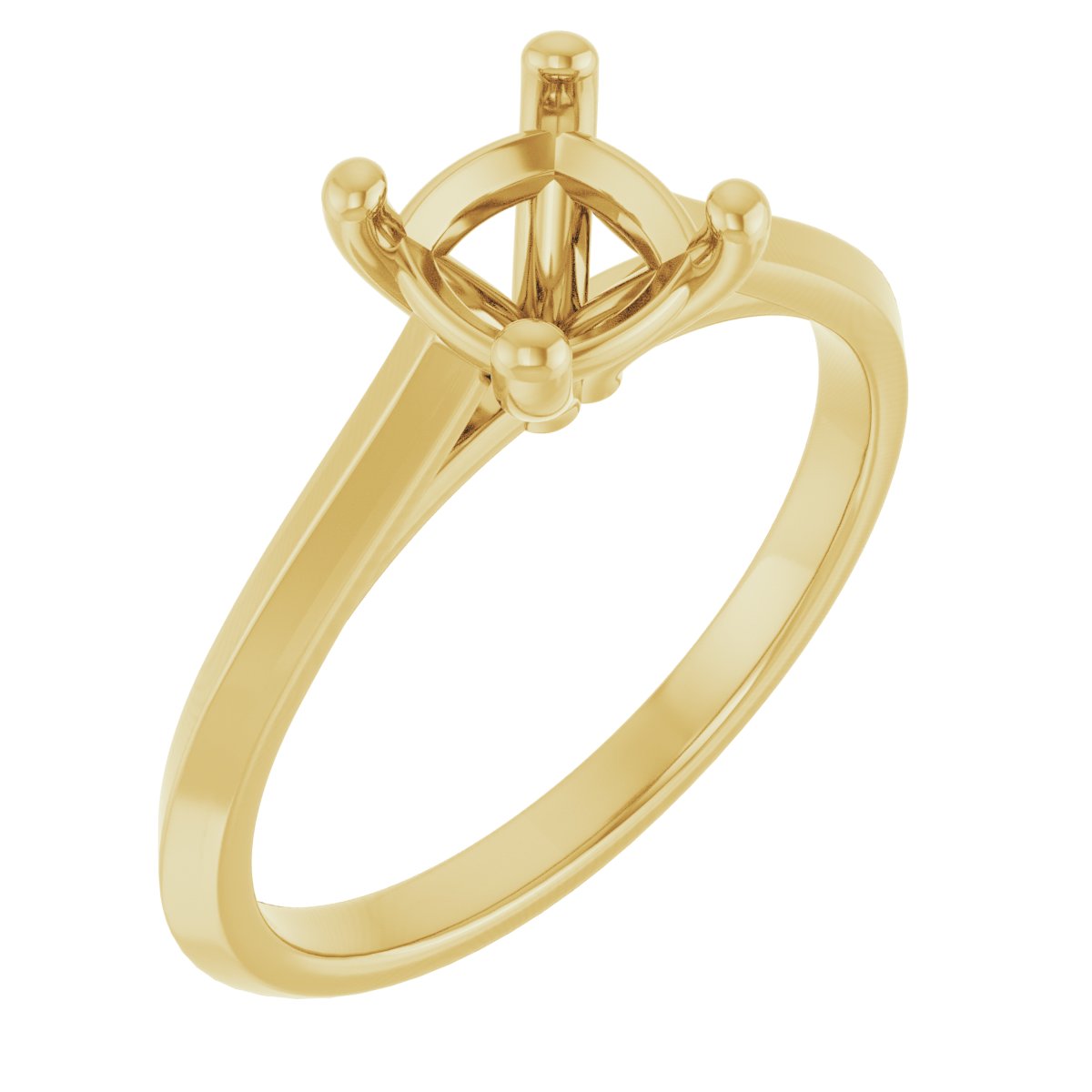 Claw-Prong Engagement Ring