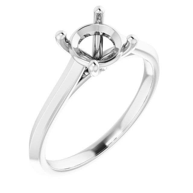 Claw-Prong Engagement Ring