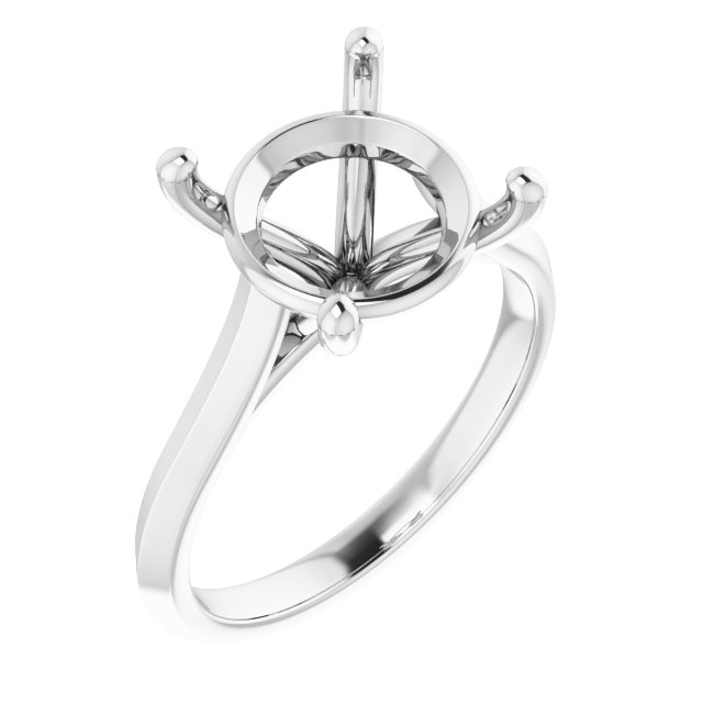 Claw-Prong Engagement Ring