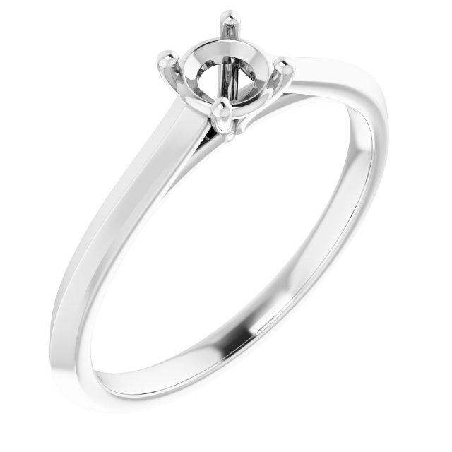 Claw-Prong Engagement Ring