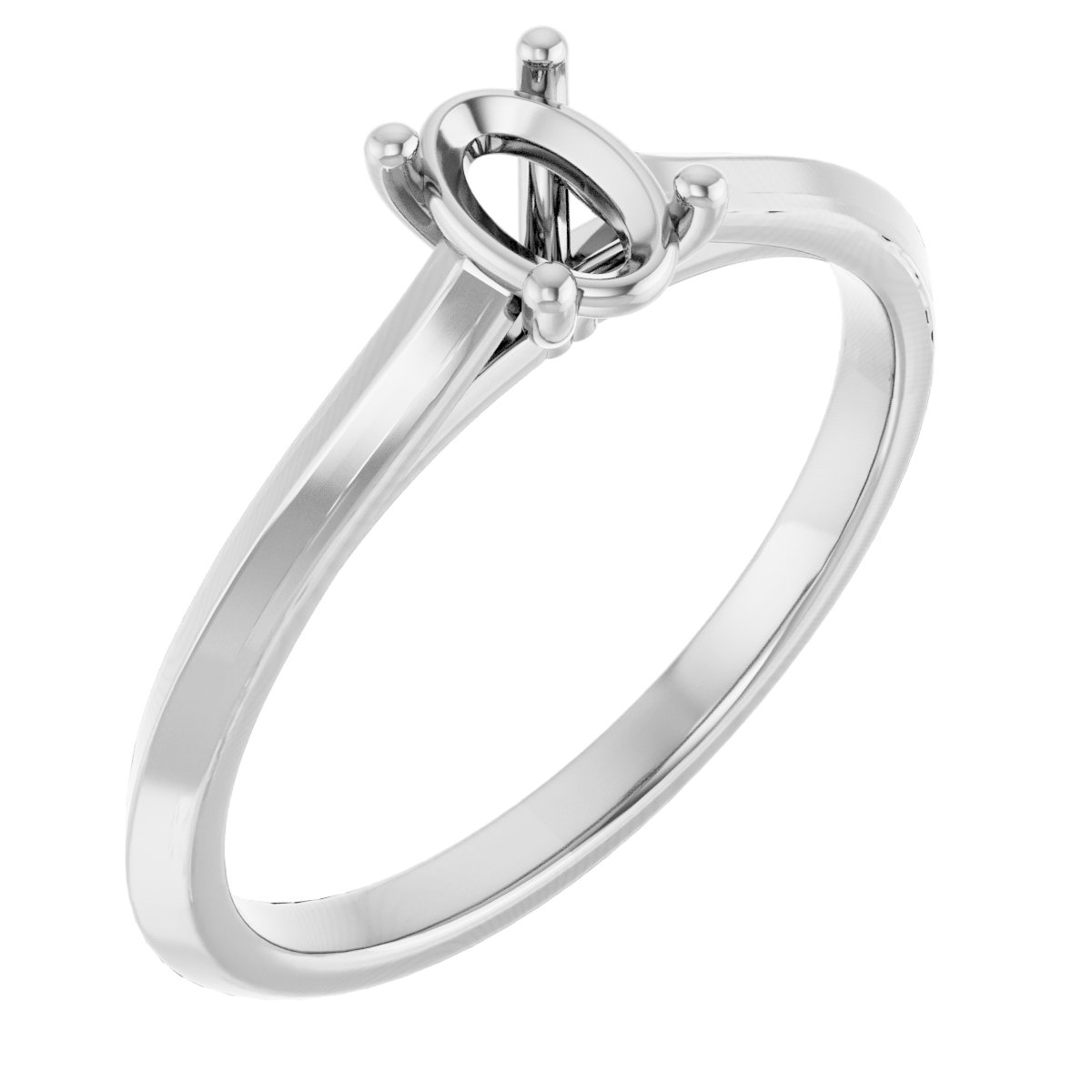Claw-Prong Engagement Ring