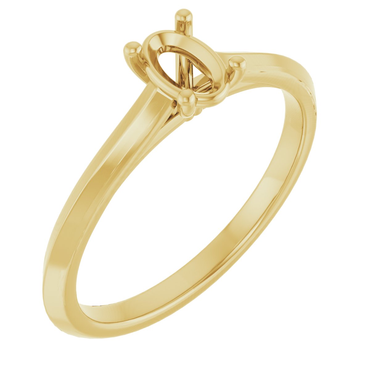 Claw-Prong Engagement Ring