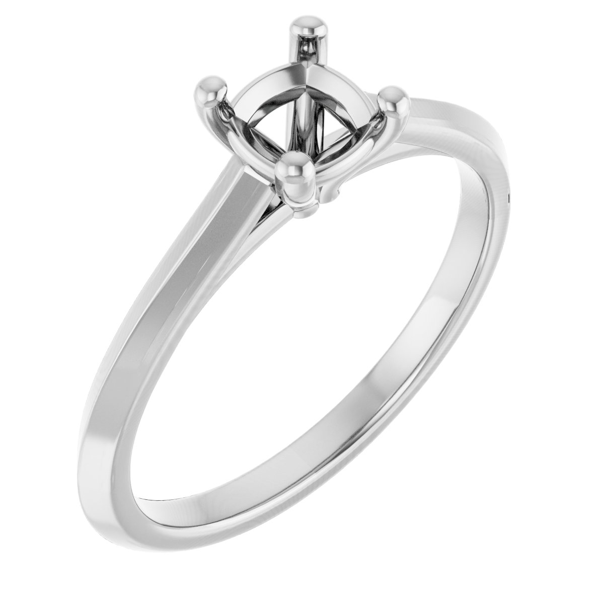 Claw-Prong Engagement Ring