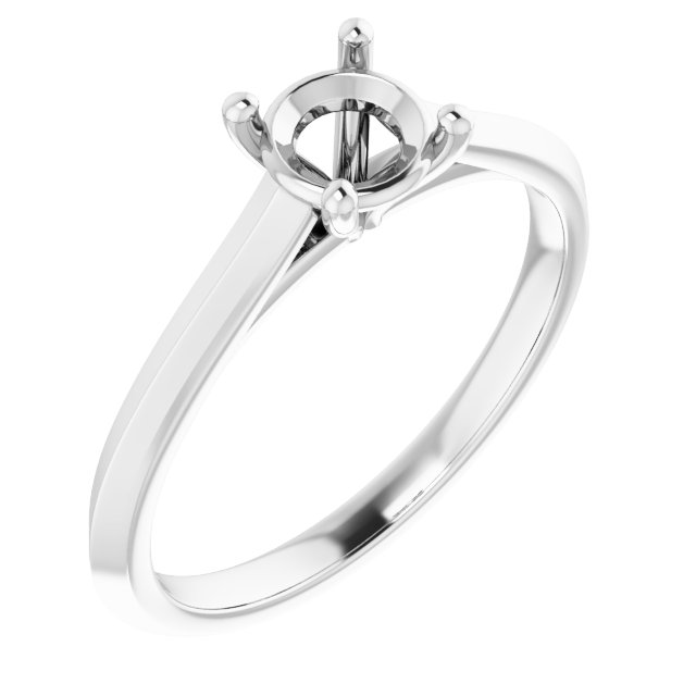 Claw-Prong Engagement Ring