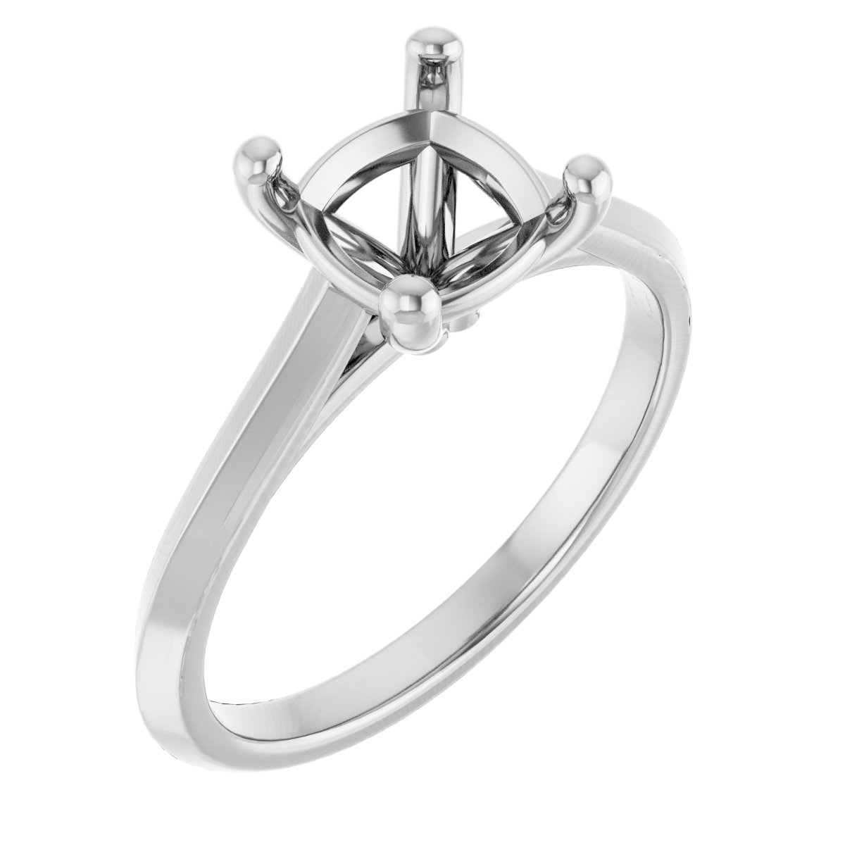 Claw-Prong Engagement Ring