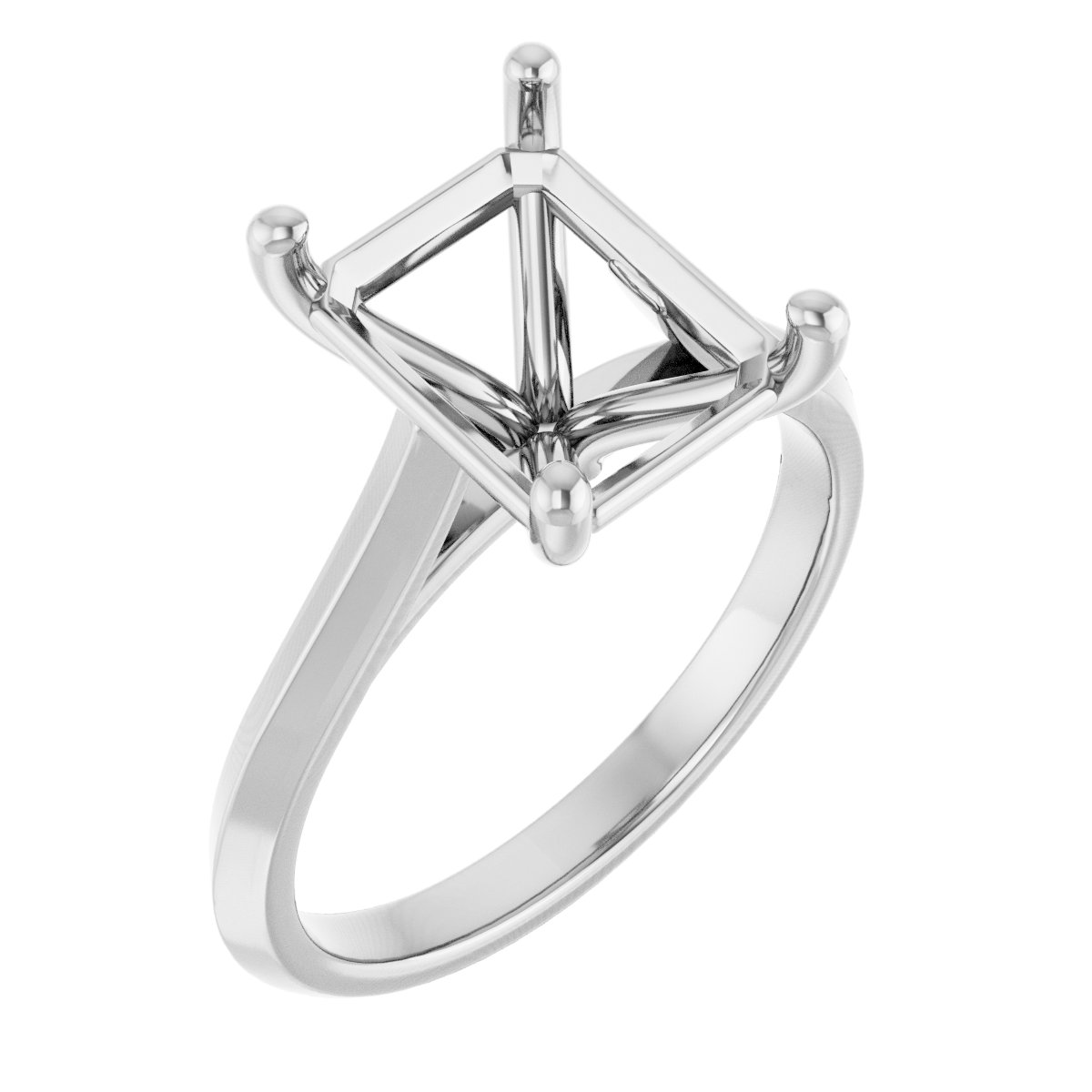 Claw-Prong Engagement Ring