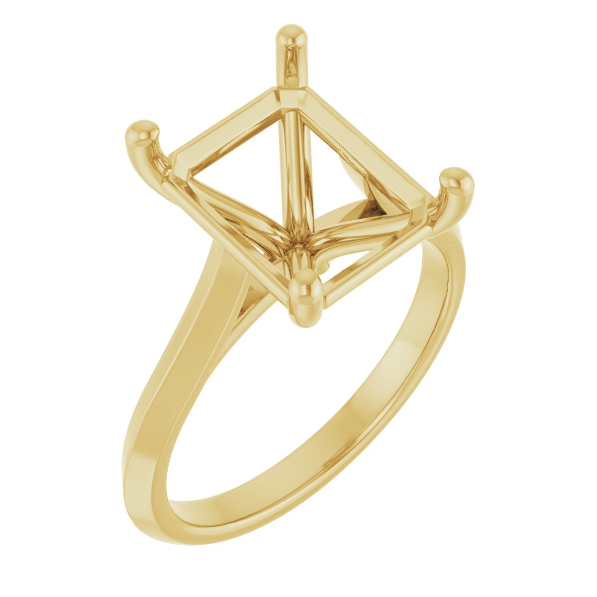 Claw-Prong Engagement Ring