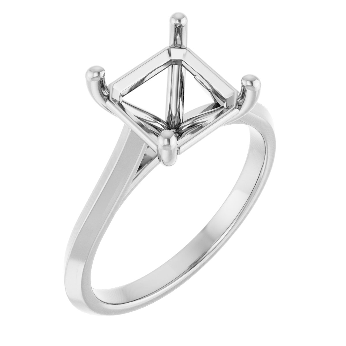 Claw-Prong Engagement Ring