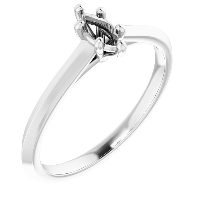 Claw-Prong Engagement Ring