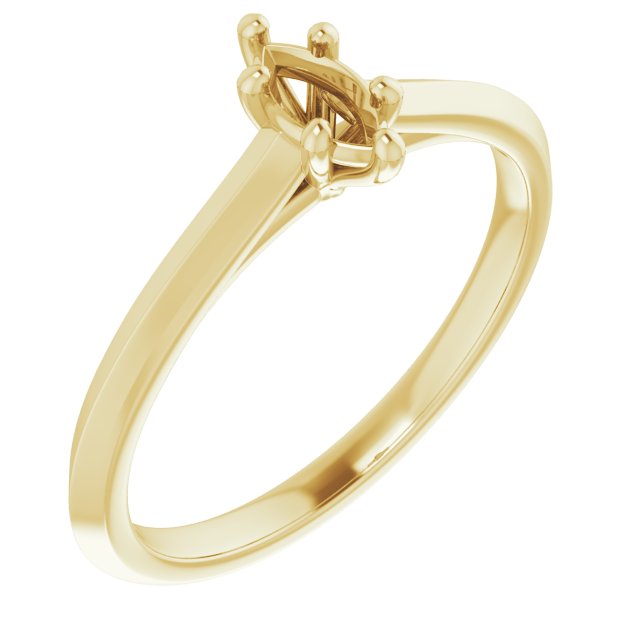 Claw-Prong Engagement Ring