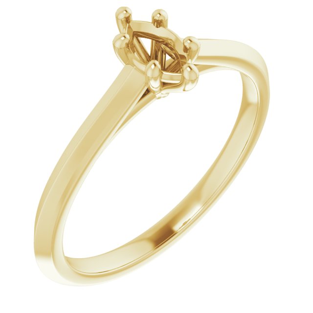 Claw-Prong Engagement Ring
