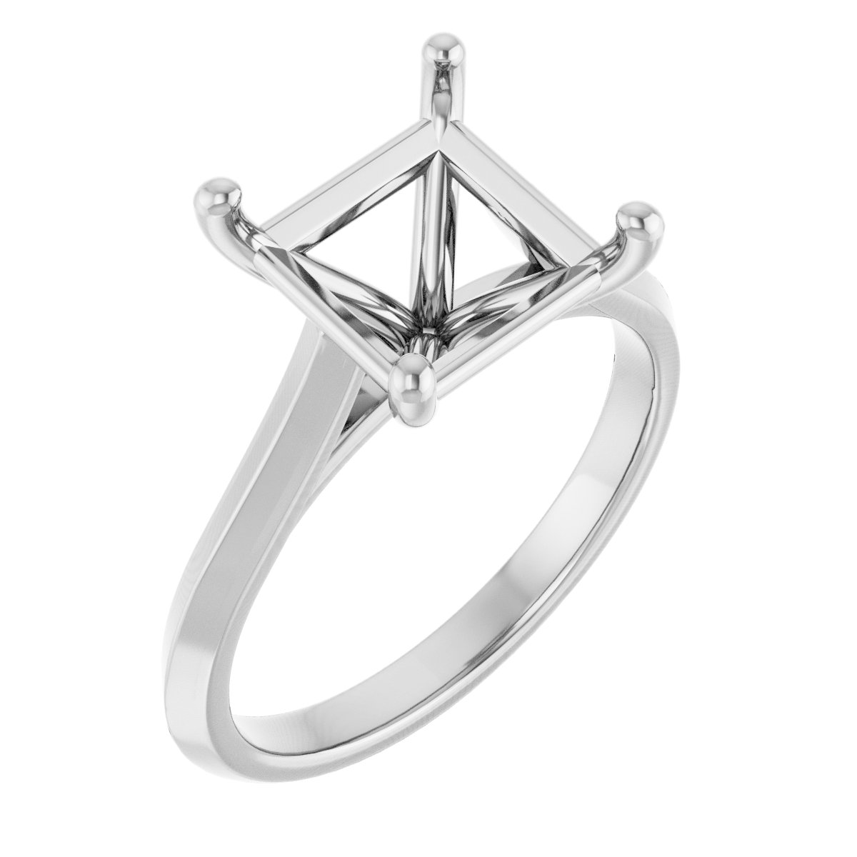 Claw-Prong Engagement Ring