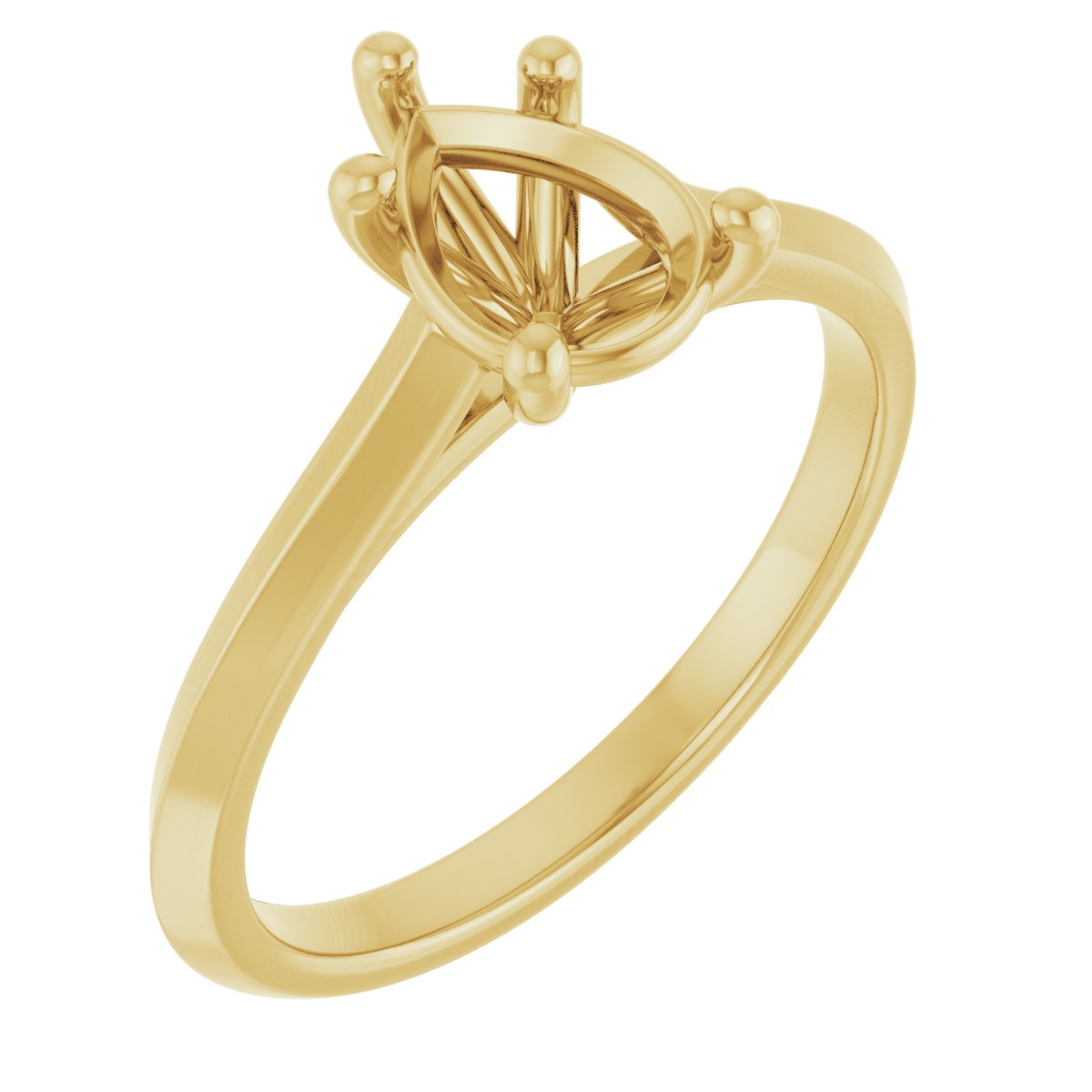 Claw-Prong Engagement Ring