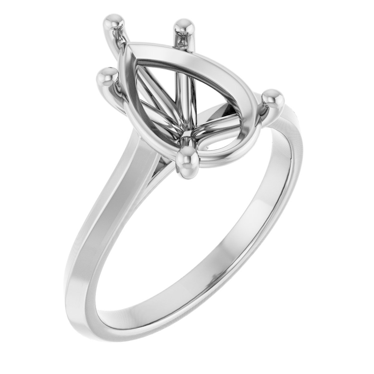 Claw-Prong Engagement Ring