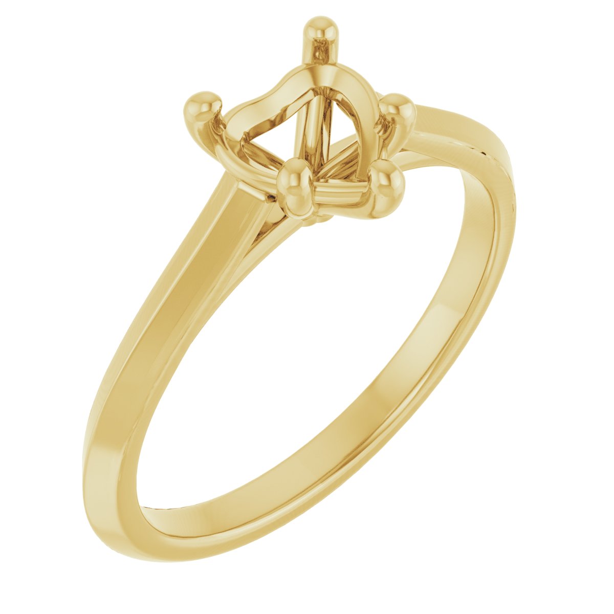 Claw-Prong Engagement Ring