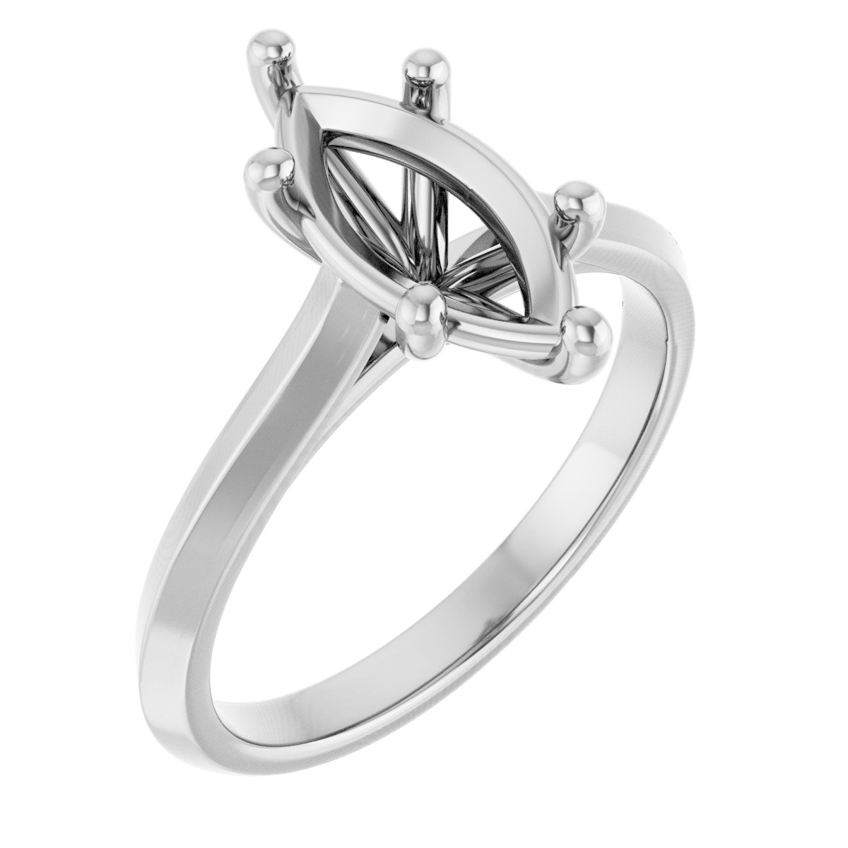 Claw-Prong Engagement Ring