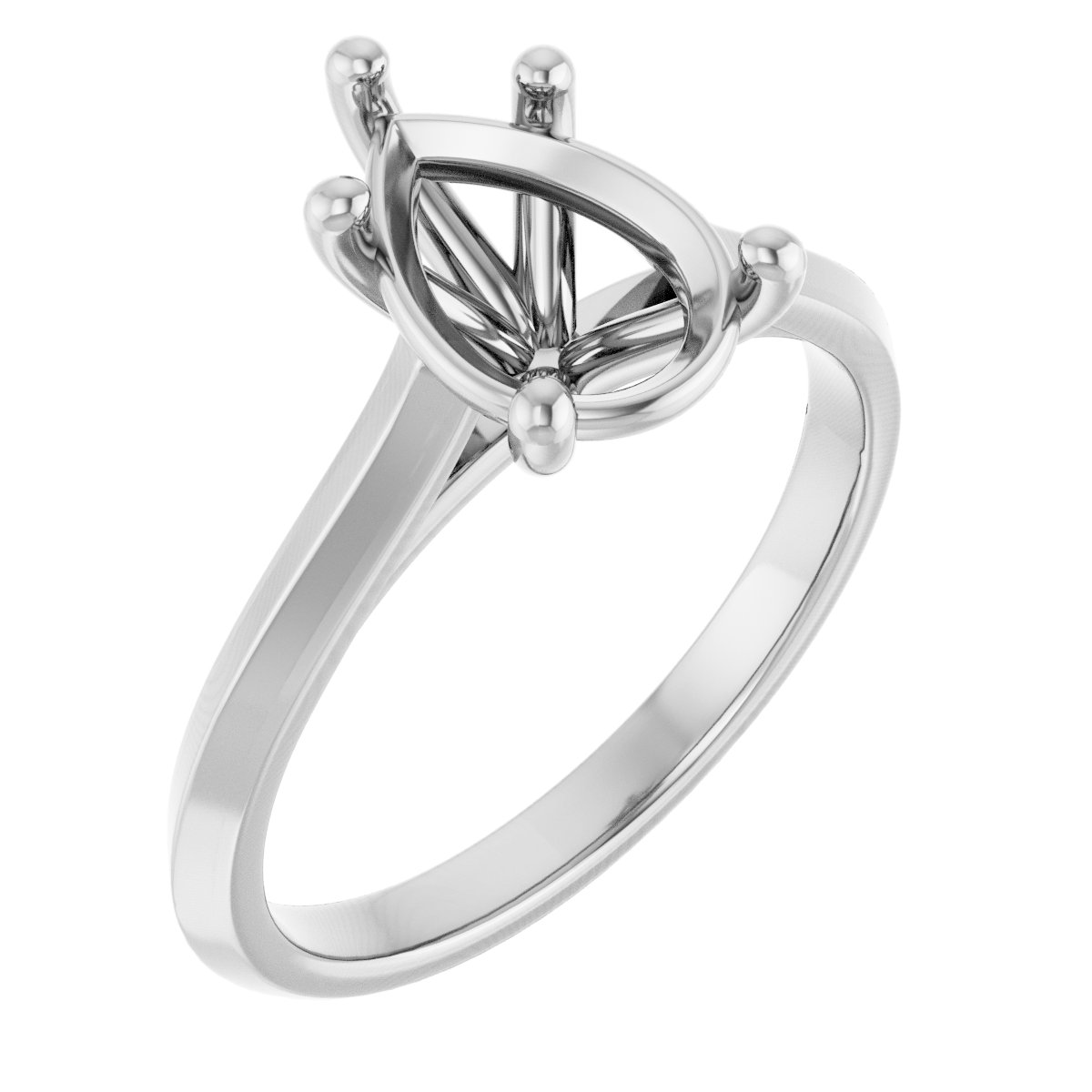 Claw-Prong Engagement Ring