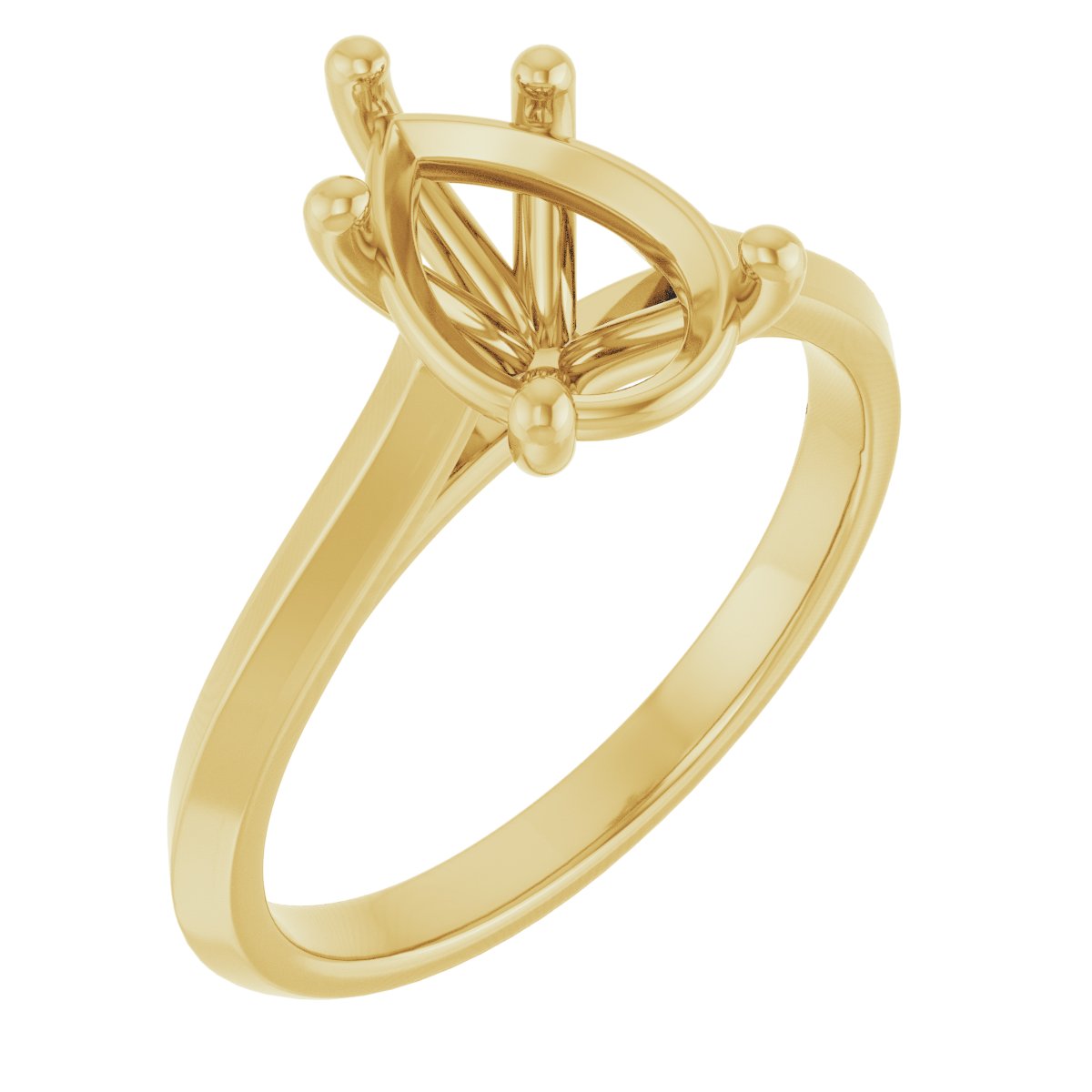 Claw-Prong Engagement Ring
