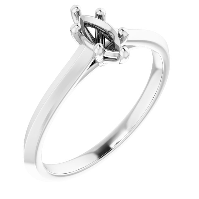 Claw-Prong Engagement Ring