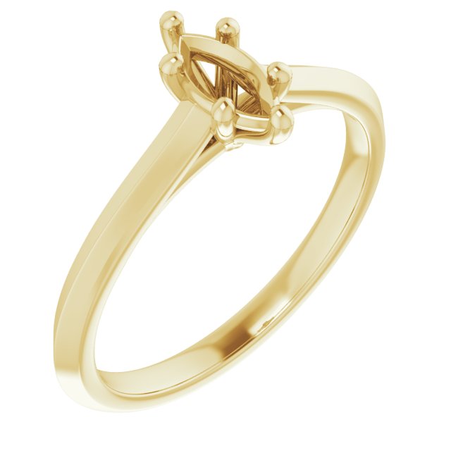 Claw-Prong Engagement Ring