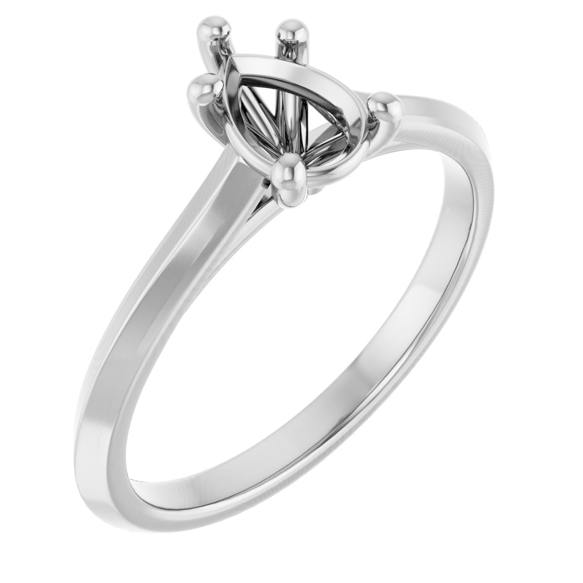 Claw-Prong Engagement Ring