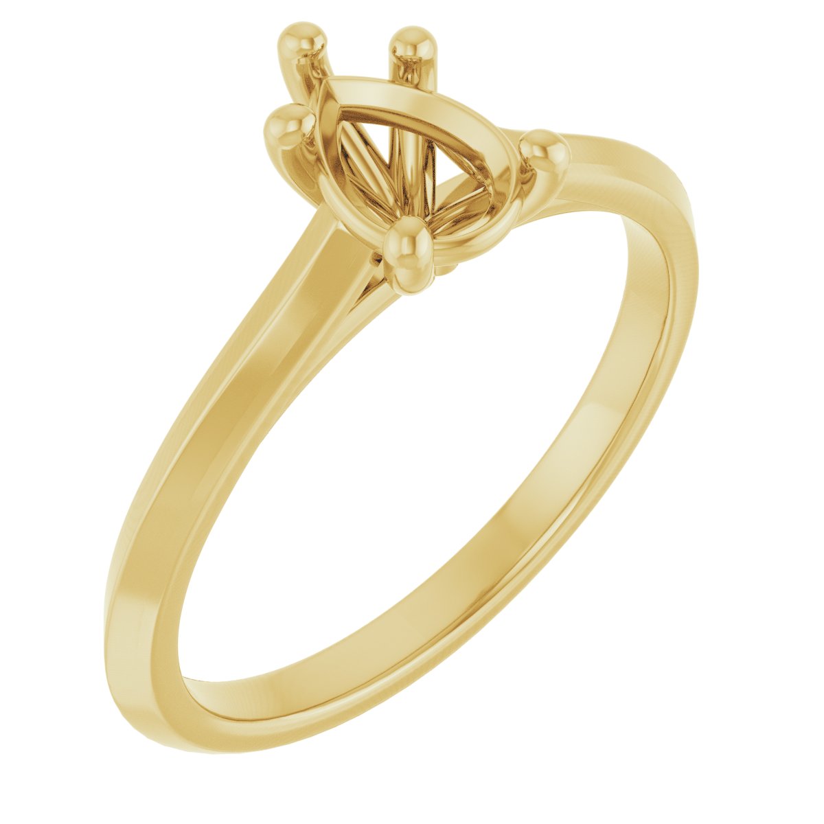 Claw-Prong Engagement Ring